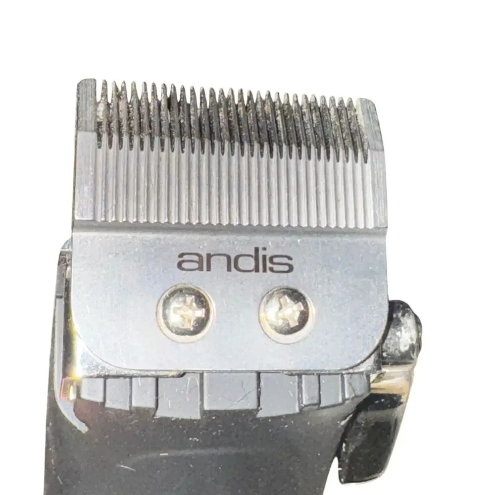Andis Easy Clip Whisper Dog Clippers Adjustable Blade 3 Attachment Combs Cat Pet